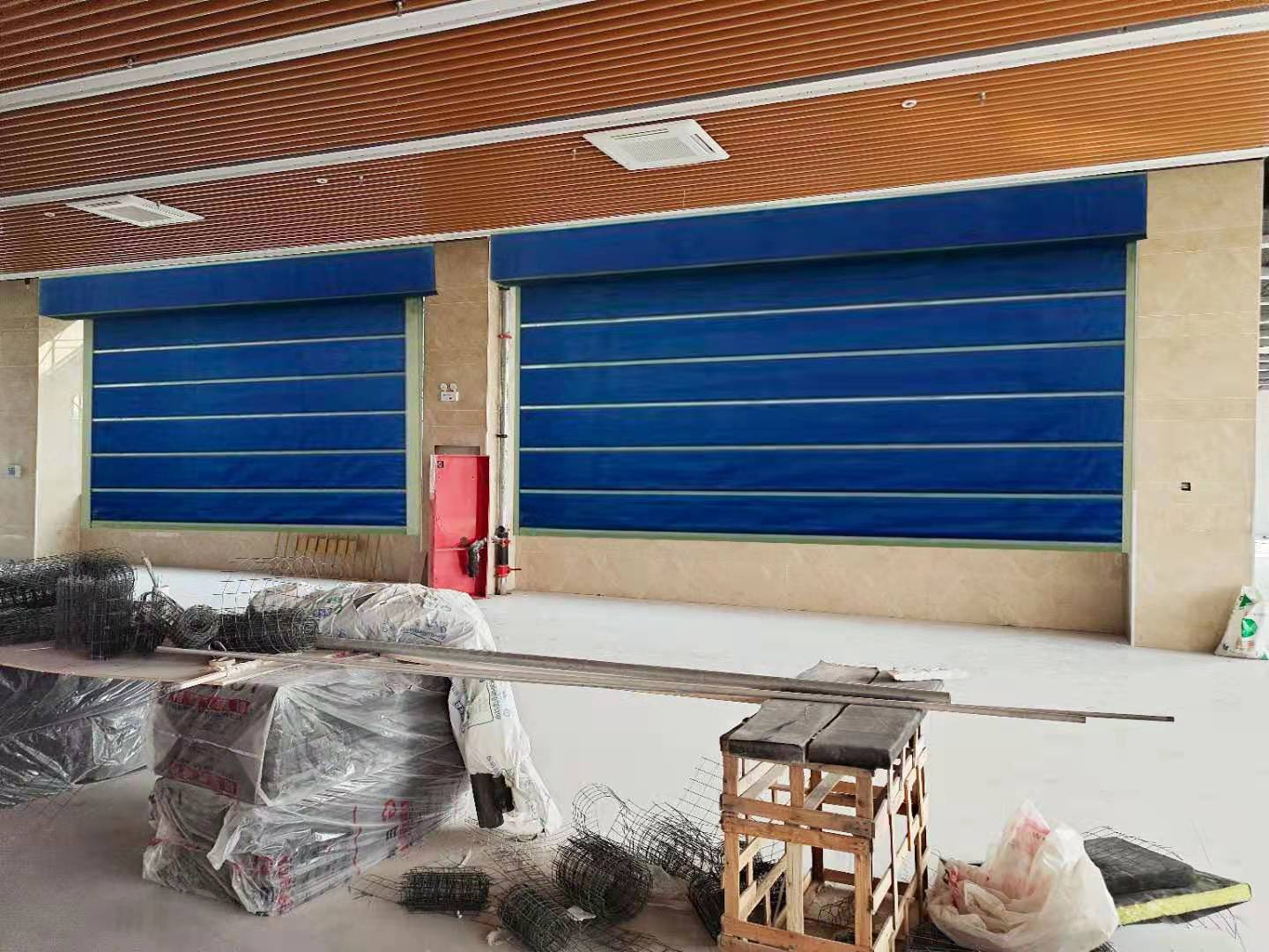 山東無機(jī)布防火卷簾的防火原理